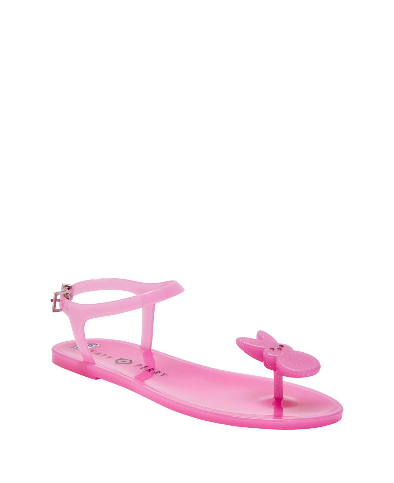 Katy Perry Peeps Bunny Geli Round Toe Sandals in Pink | Lyst