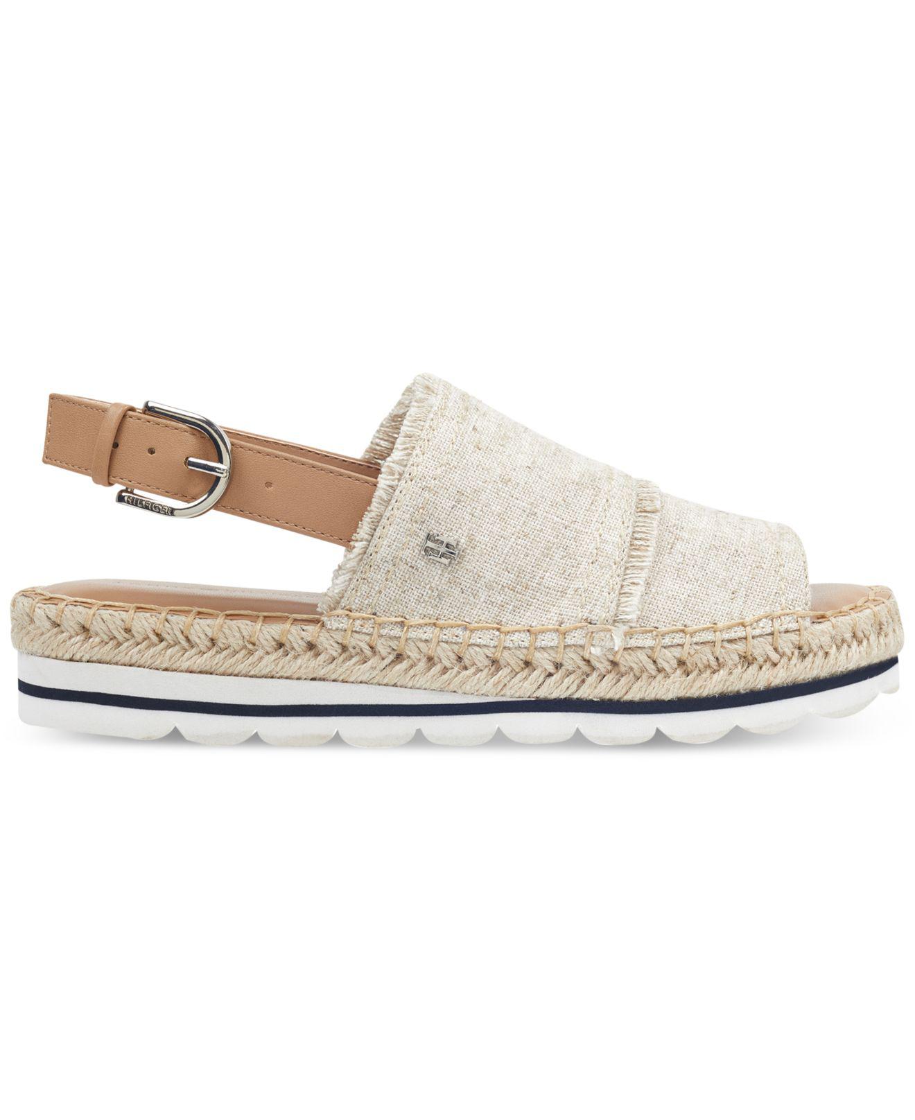 tommy hilfiger slingback espadrilles