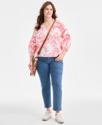 Macy s style and co plus size jeans