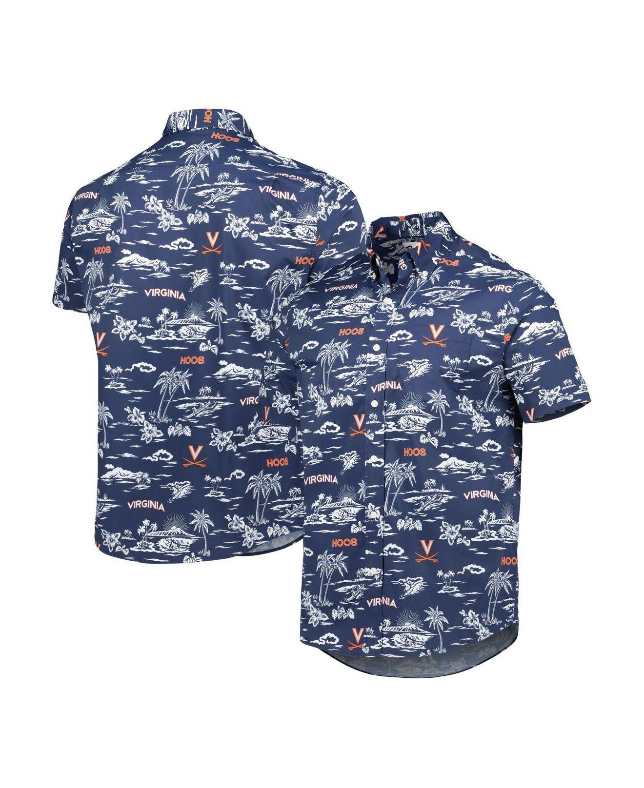 Men's Reyn Spooner Navy Auburn Tigers Classic Button-Down Shirt Size: Small