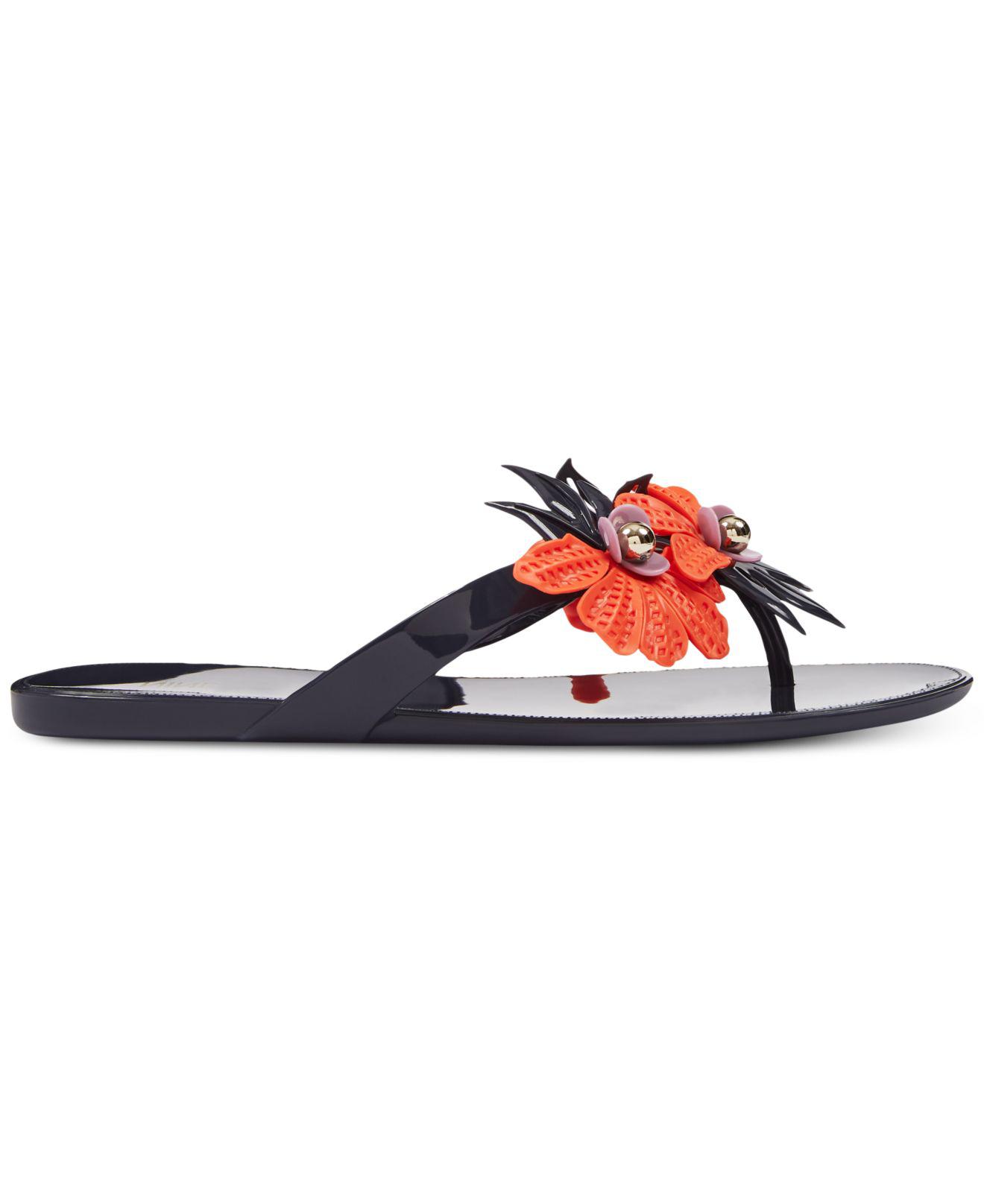 nine west macinee jelly sandals