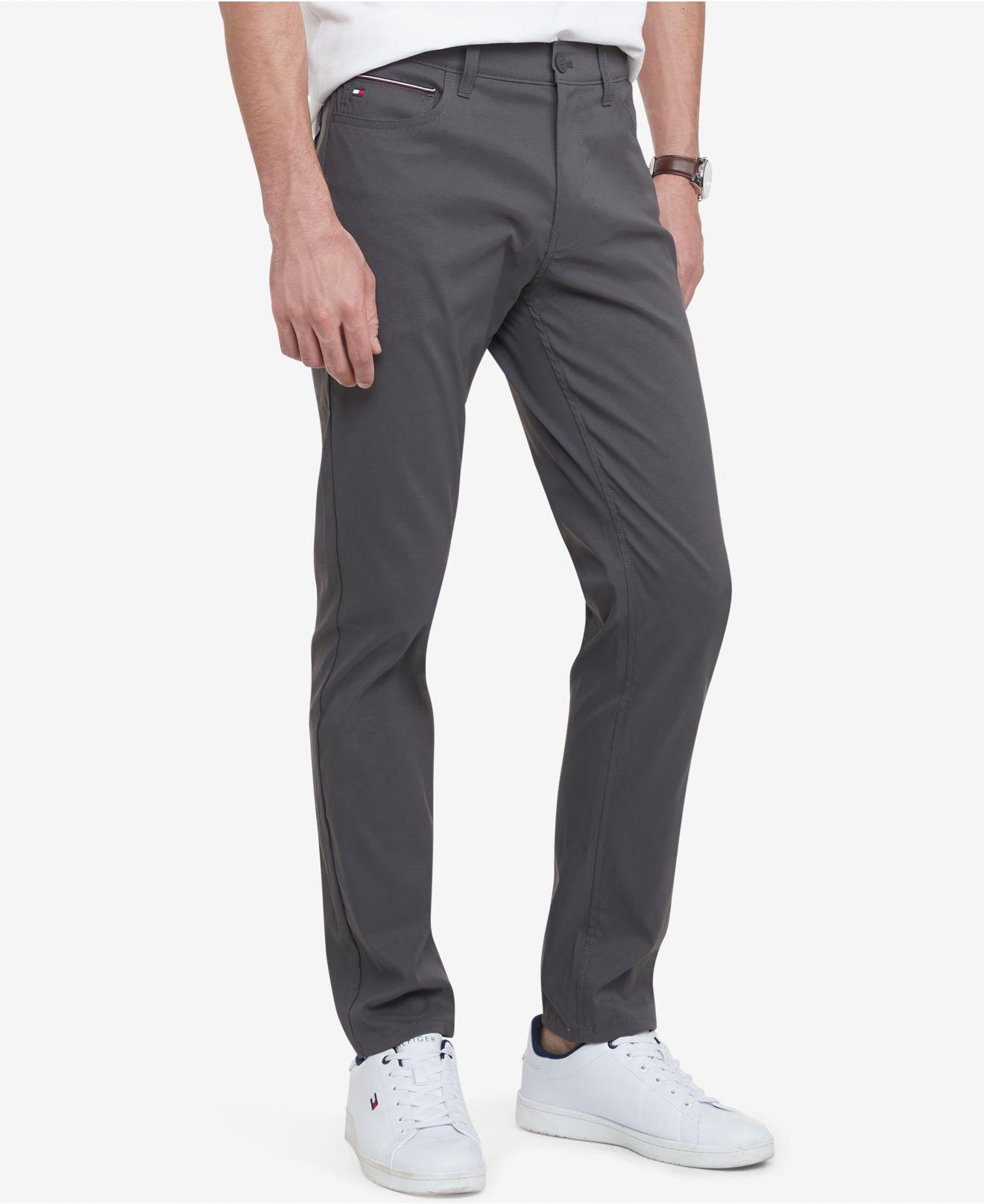 Tommy Hilfiger Th Flex Performance Five-pocket Pants for Men | Lyst