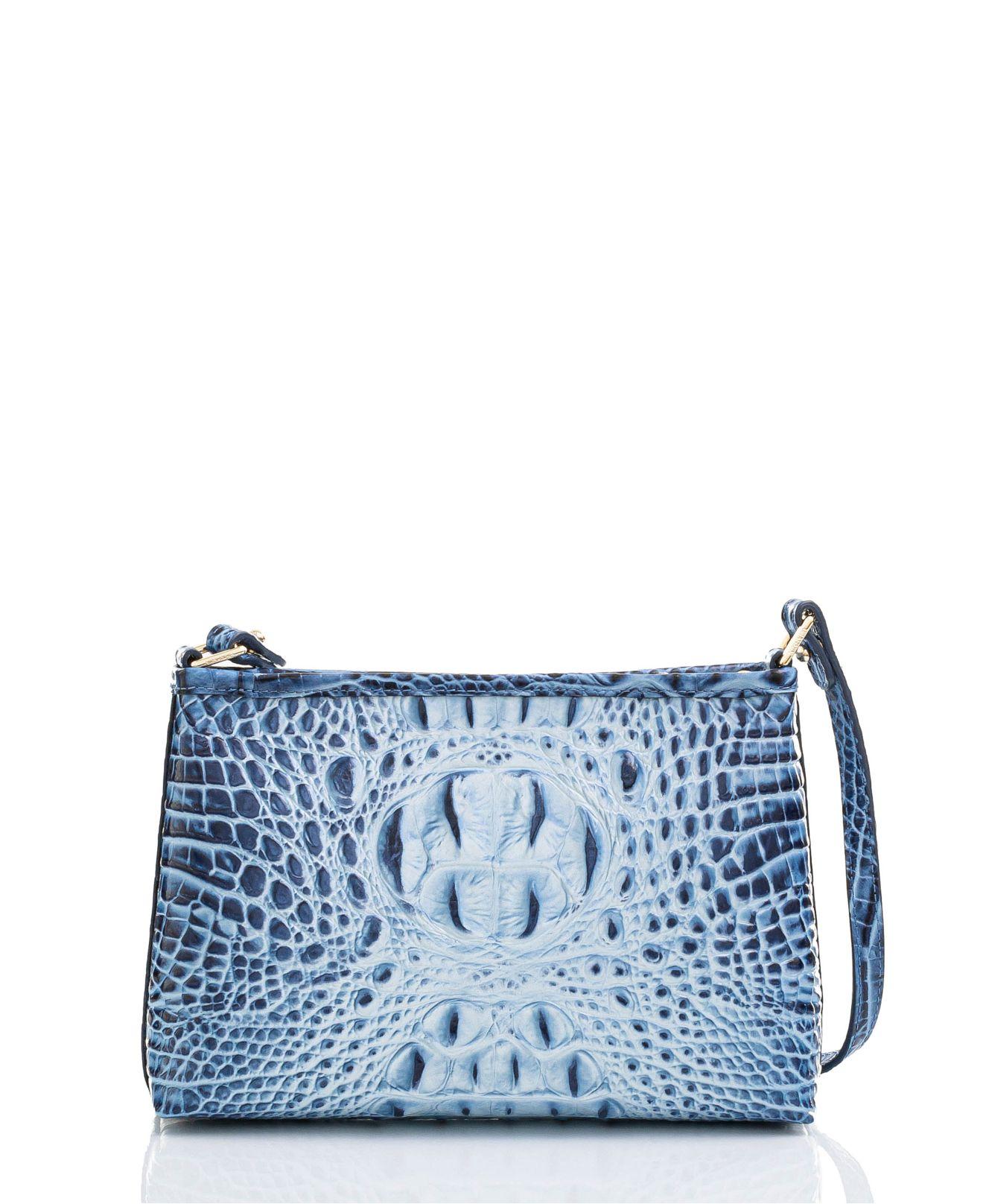 Brahmin Leather Lorelei Poolside Melbourne Shoulder Bag in Blue Lyst