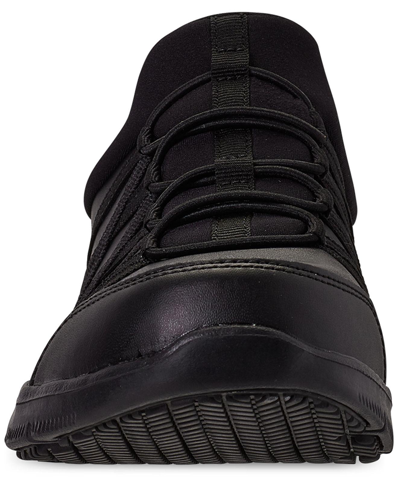 Skechers Leather Work Relaxed Fit Ghenter Dagsby Slip-resistant Athletic  Sneakers From Finish Line in Black - Lyst