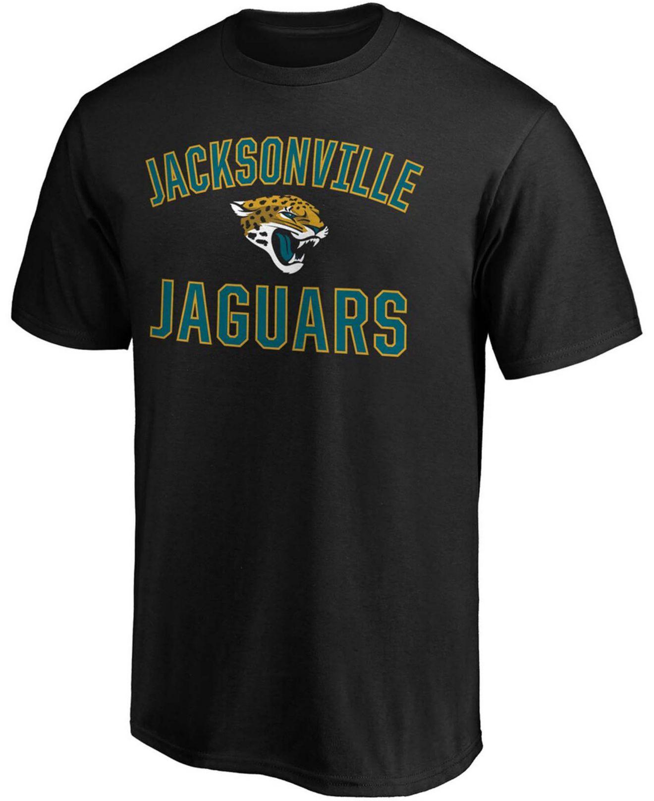 Jacksonville Jaguars Primary Colour Wordmark T-Shirt - Mens