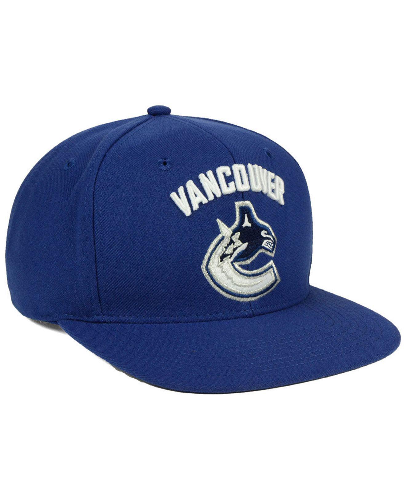Buy vancouver canucks 47 brand nhl vintage '47 franchise cap easy fitted hats and other vancouver canucks 47 brand. adidas Synthetic Vancouver Canucks Core Snapback Cap in ...