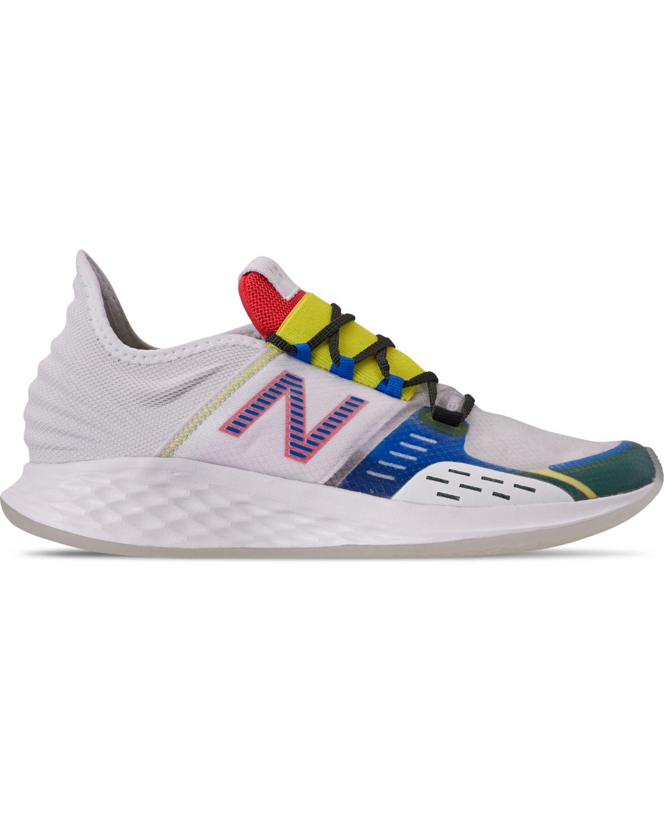 new balance fresh foam roav blur translucent running shoes