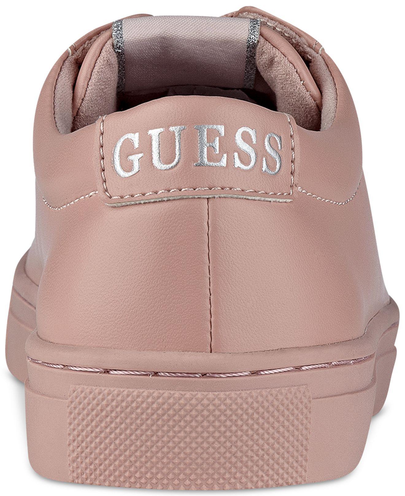 guess pink sneakers