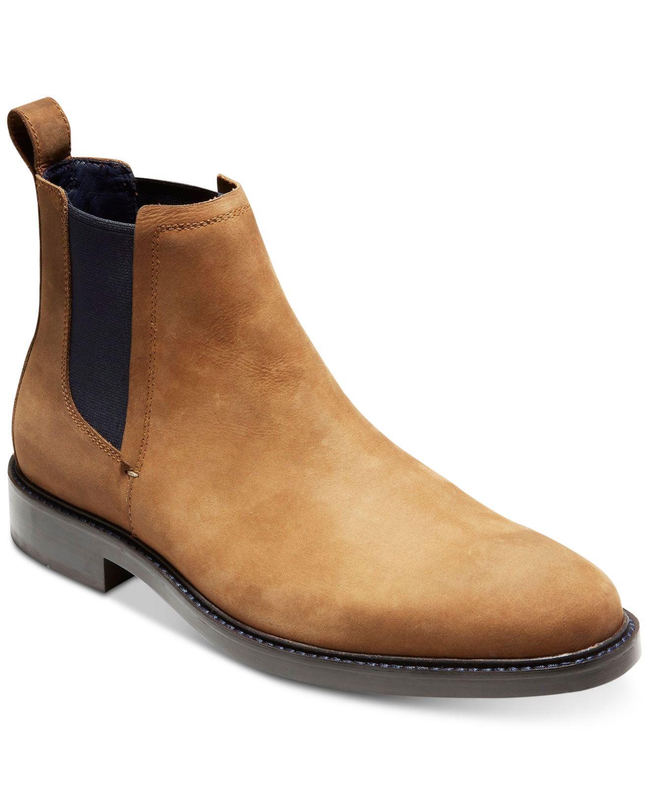cole haan men's kennedy grand waterproof chelsea boots