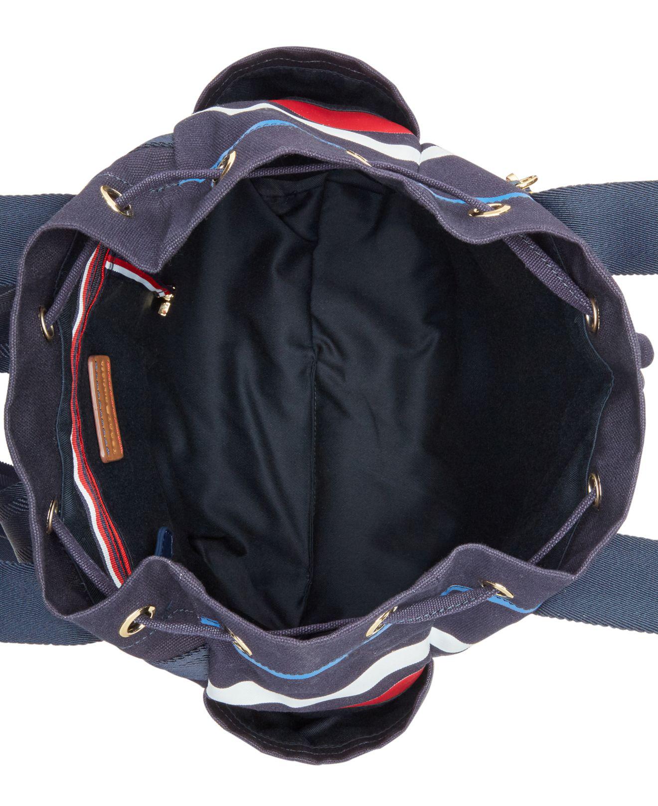 tommy hilfiger drawstring bag