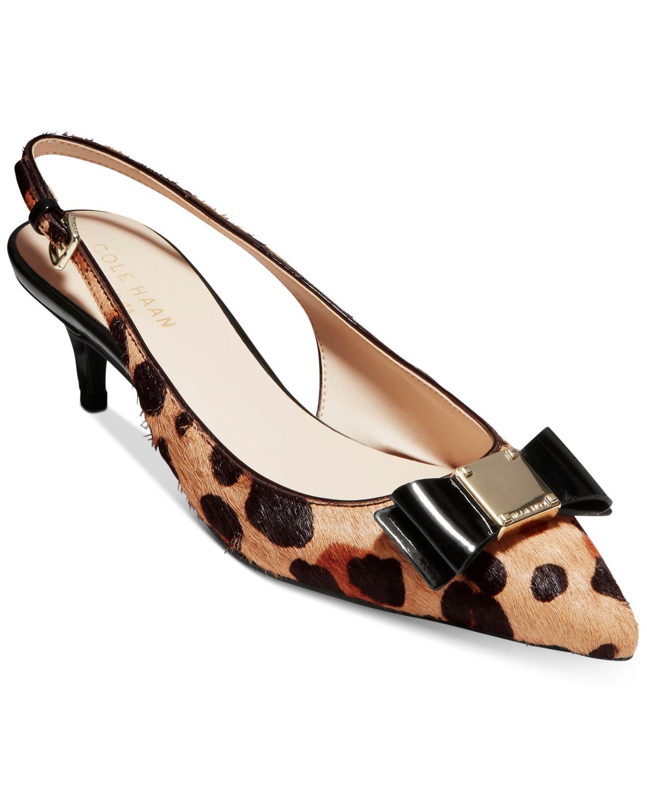 tali bow slingback pump cole haan