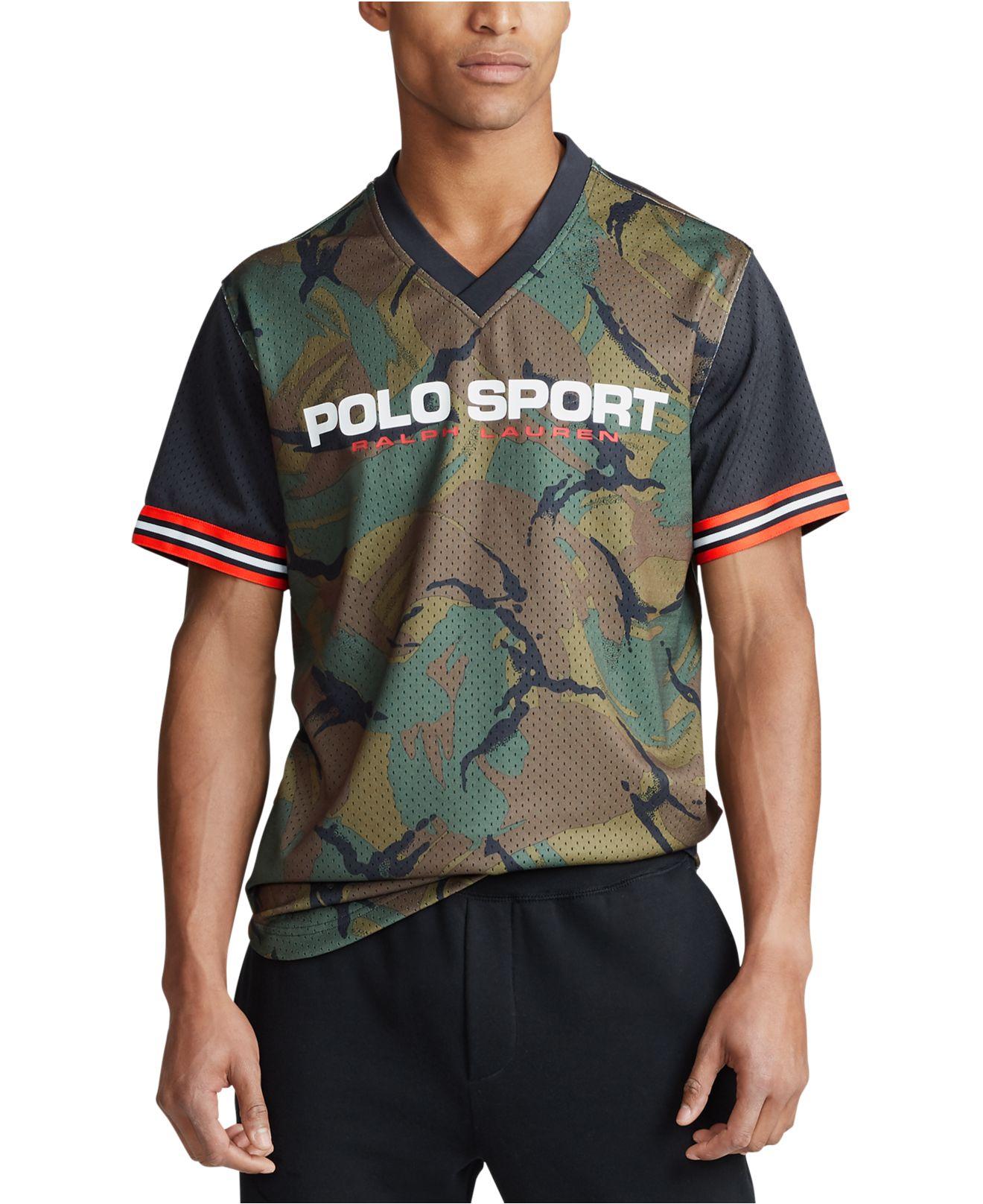 Download Polo Ralph Lauren Rubber Polo Sport Performance Mesh V ...