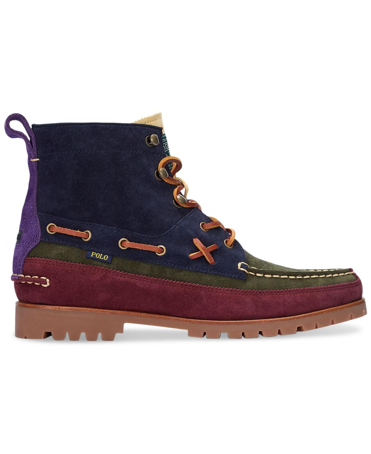 Polo Ralph Lauren Ranger Mid Color-Blocked Suede Boot Polo Ralph Lauren Ranger Mid Color-Blocked | Mercari main image 4