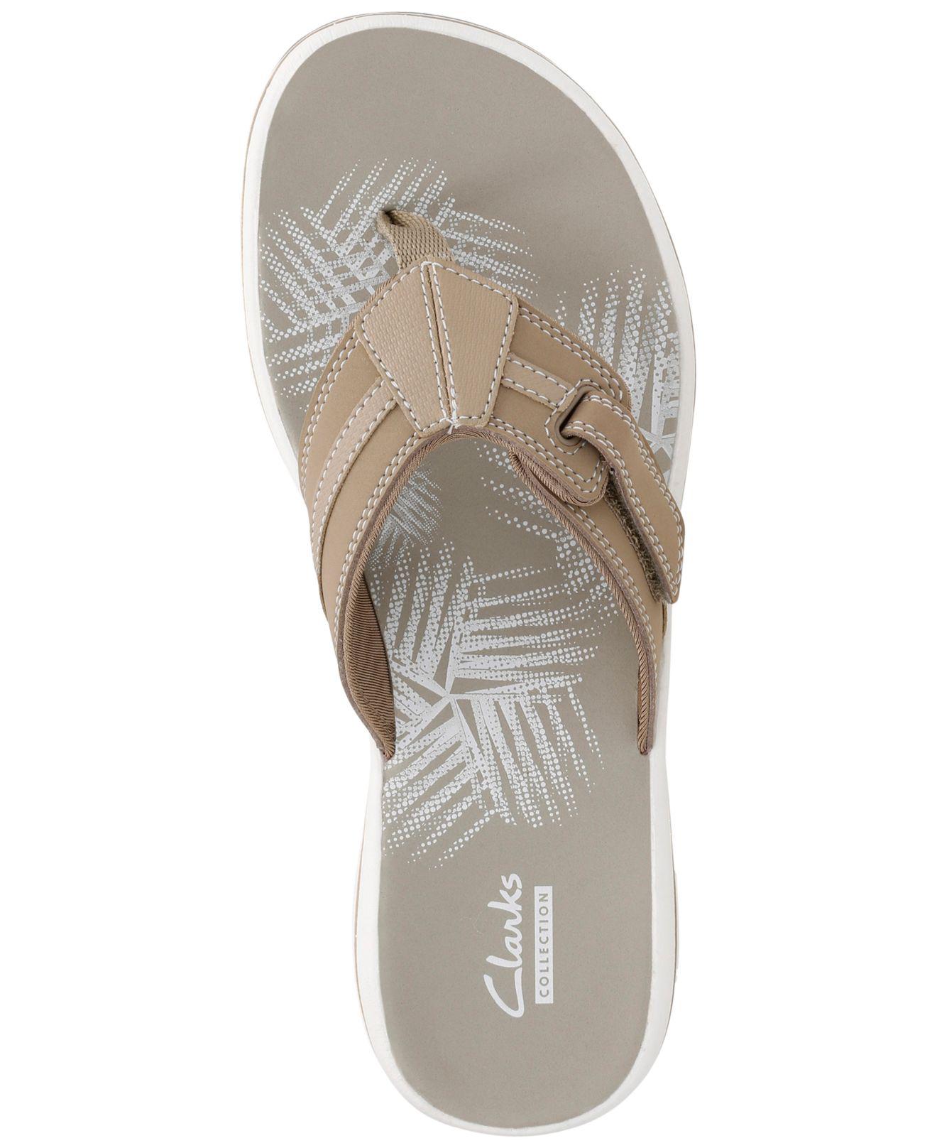 clarks brinkley bree flip flops