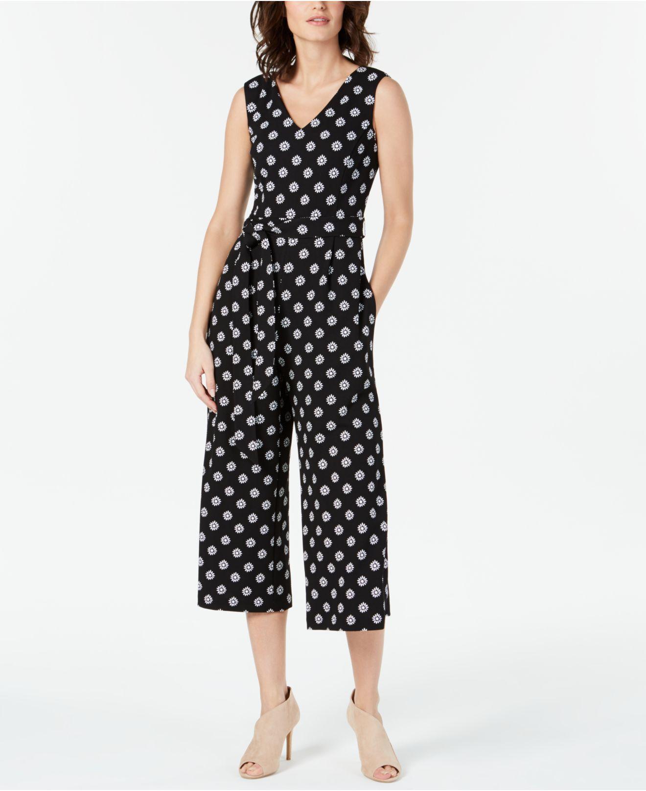 calvin klein gingham jumpsuit