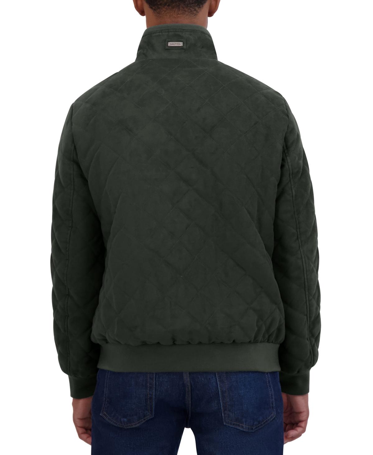 Bomber Jacket Nautica Mens Jacket Macys Nautica Quilted Faux-suede