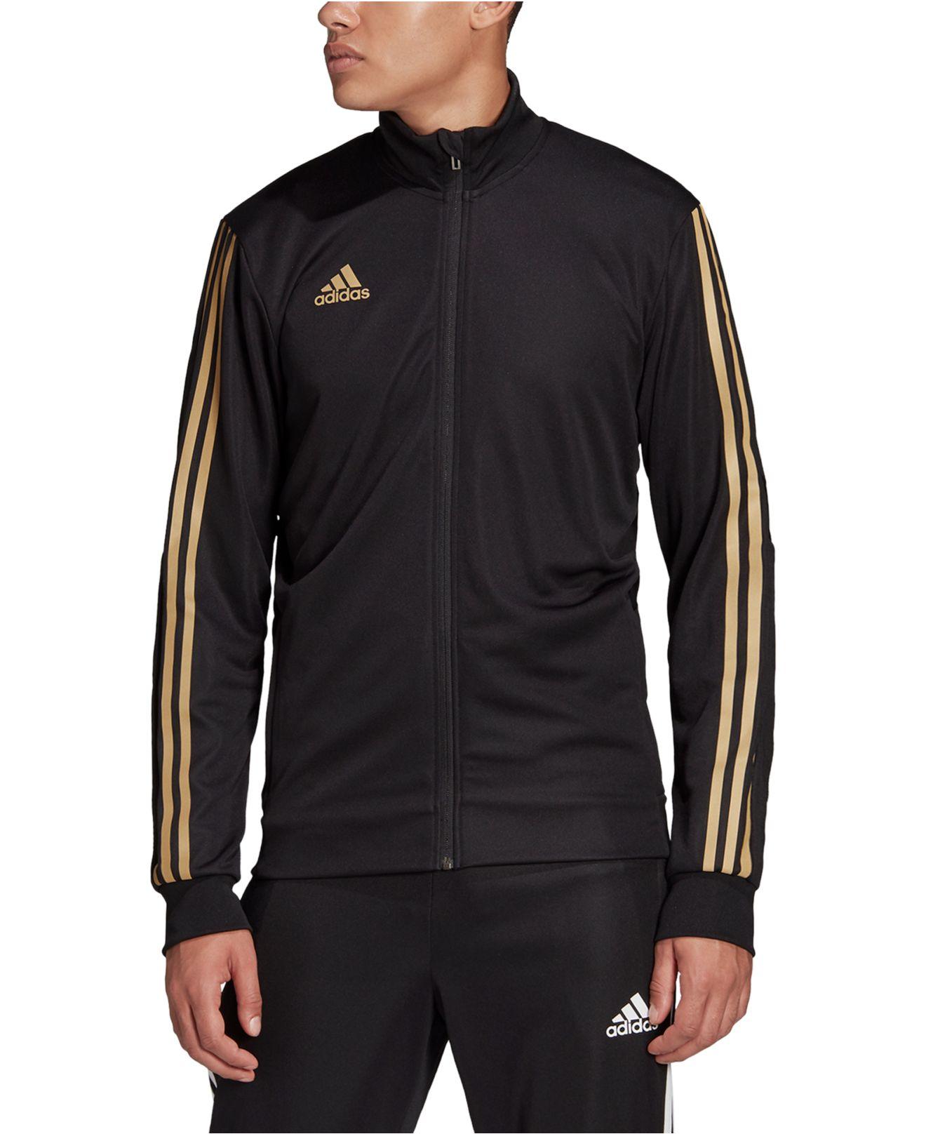 adidas black gold jacket