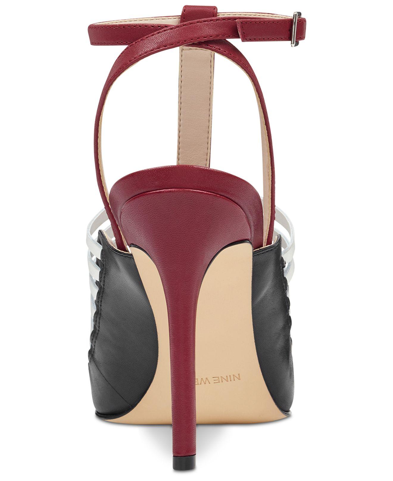 tlank strappy pumps