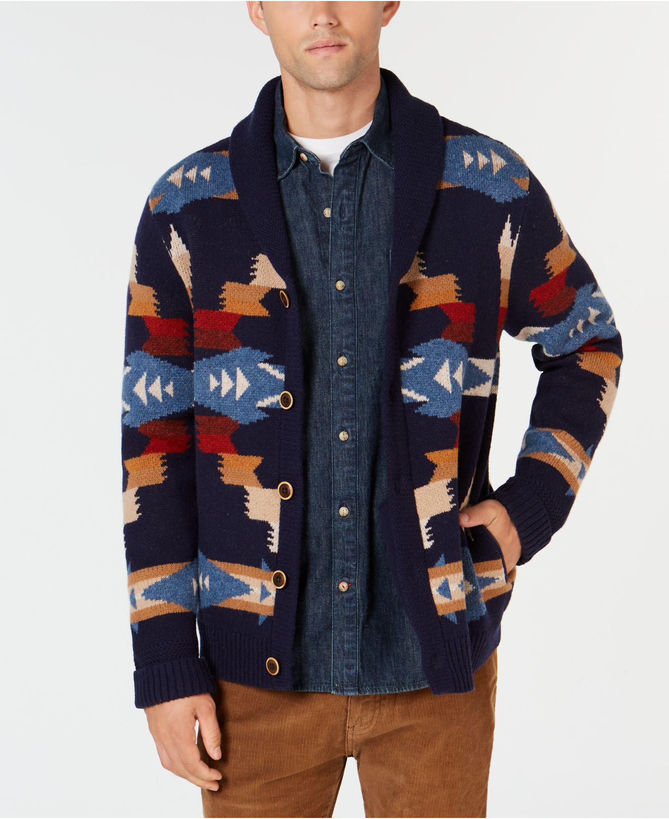 pendleton cardigan sweater