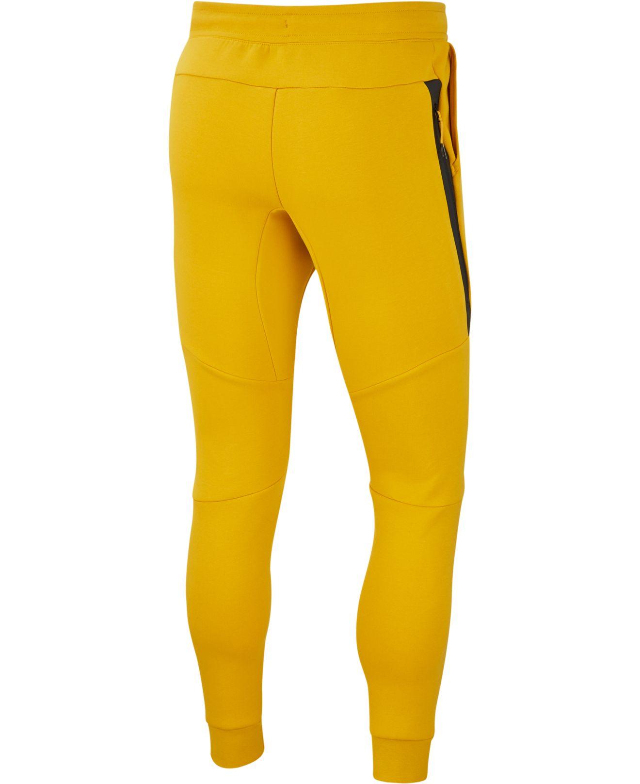Nike Tech Fleece Joggers in Yellow for Men | Lyst