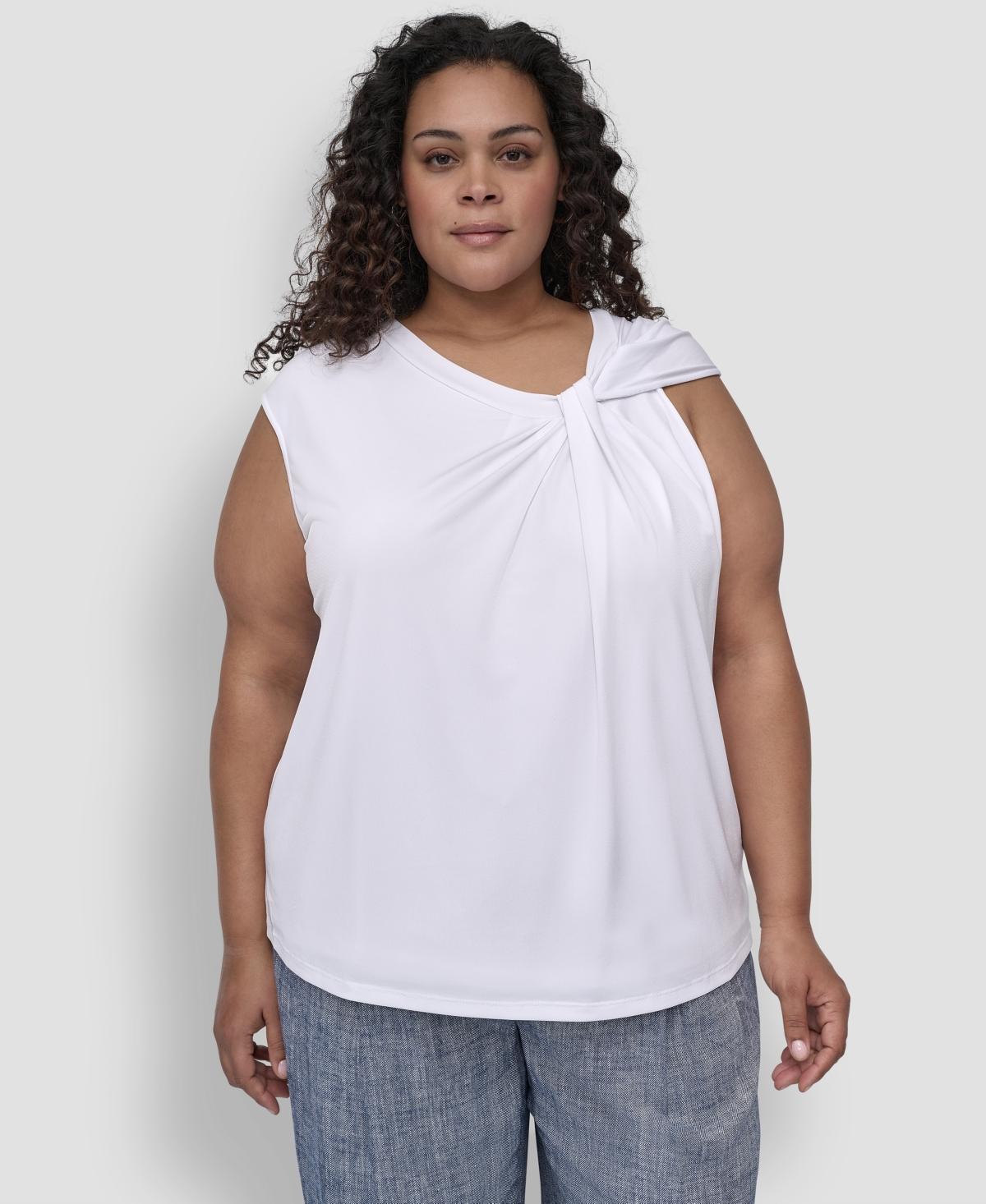 dkny plus size tops