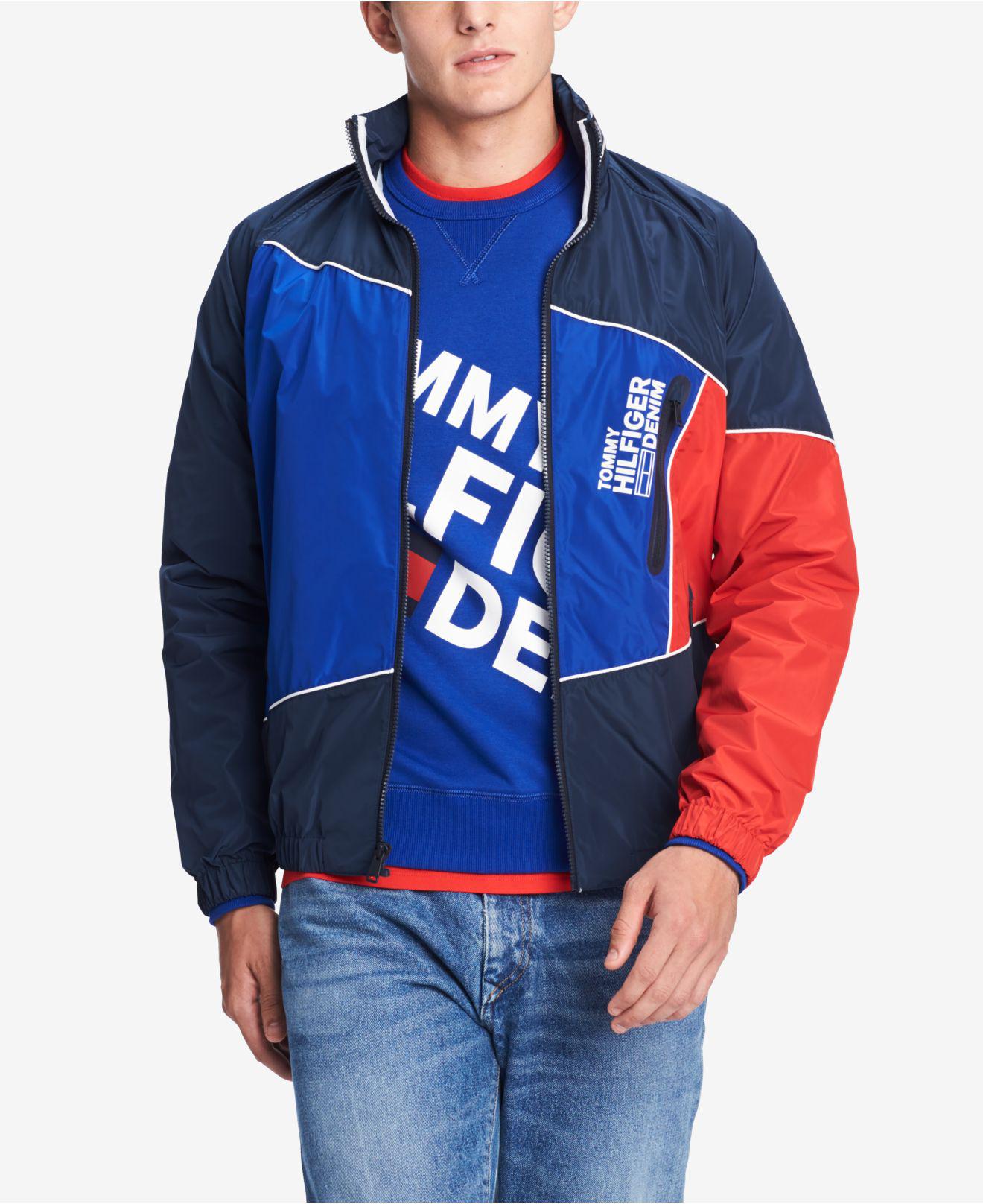 macy's tommy hilfiger windbreaker