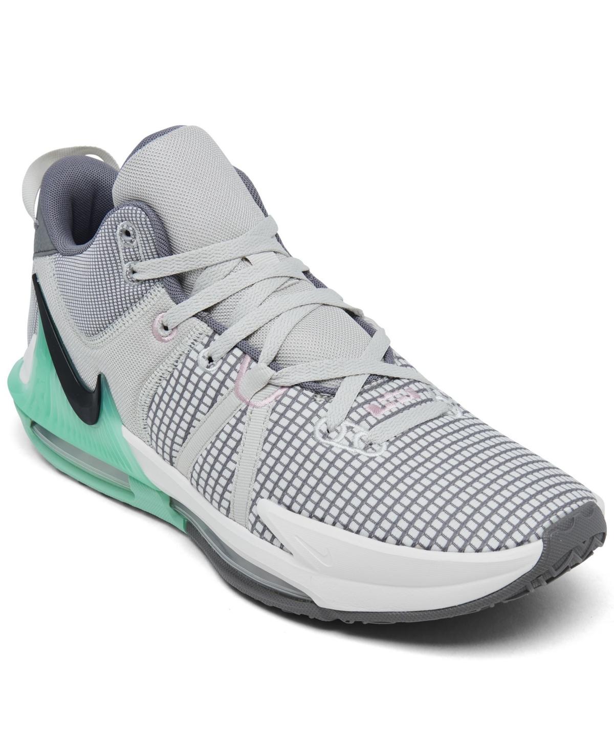 Nike Lebron Witness 7 Basketball Sneakers From Finish Line in Gray for Men  | Lyst