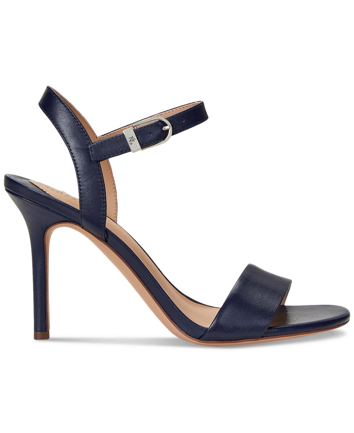 Ralph Lauren Gwen Ankle-strap Dress Sandals in Blue | Lyst Ralph Lauren Gwen Ankle-strap Dress Sandals in Blue | Lyst