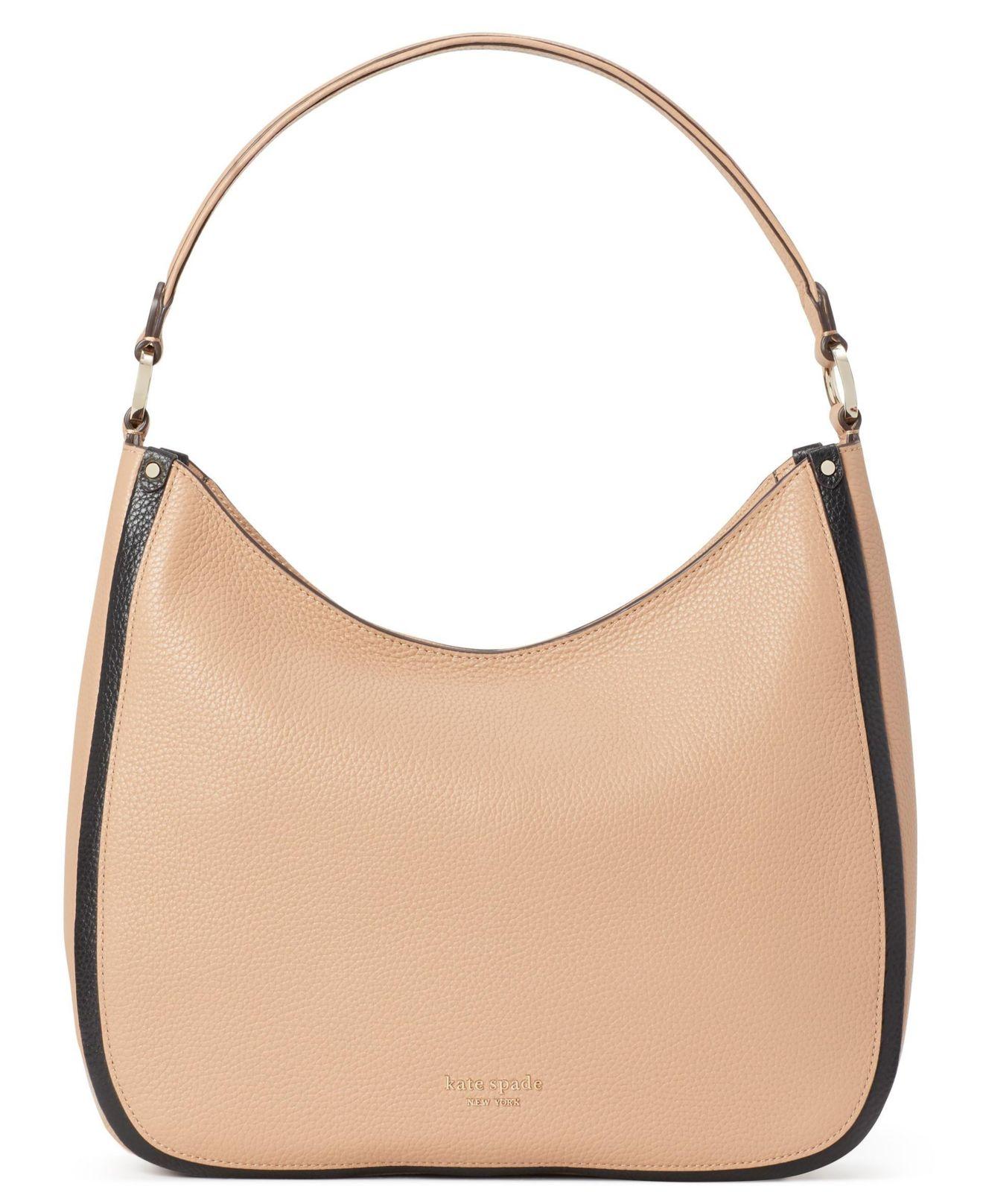 Kate Spade Leather Roulette Large Hobo Bag Lyst