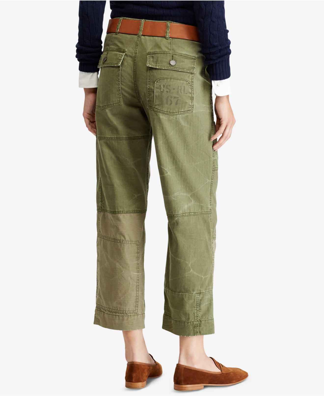 polo patchwork pants