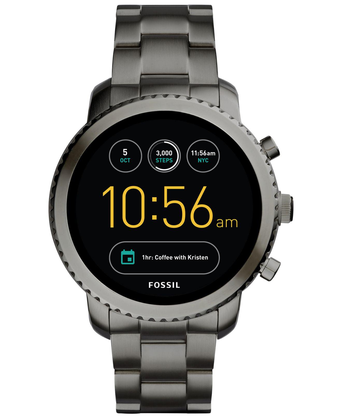 fossil smartwatch mens