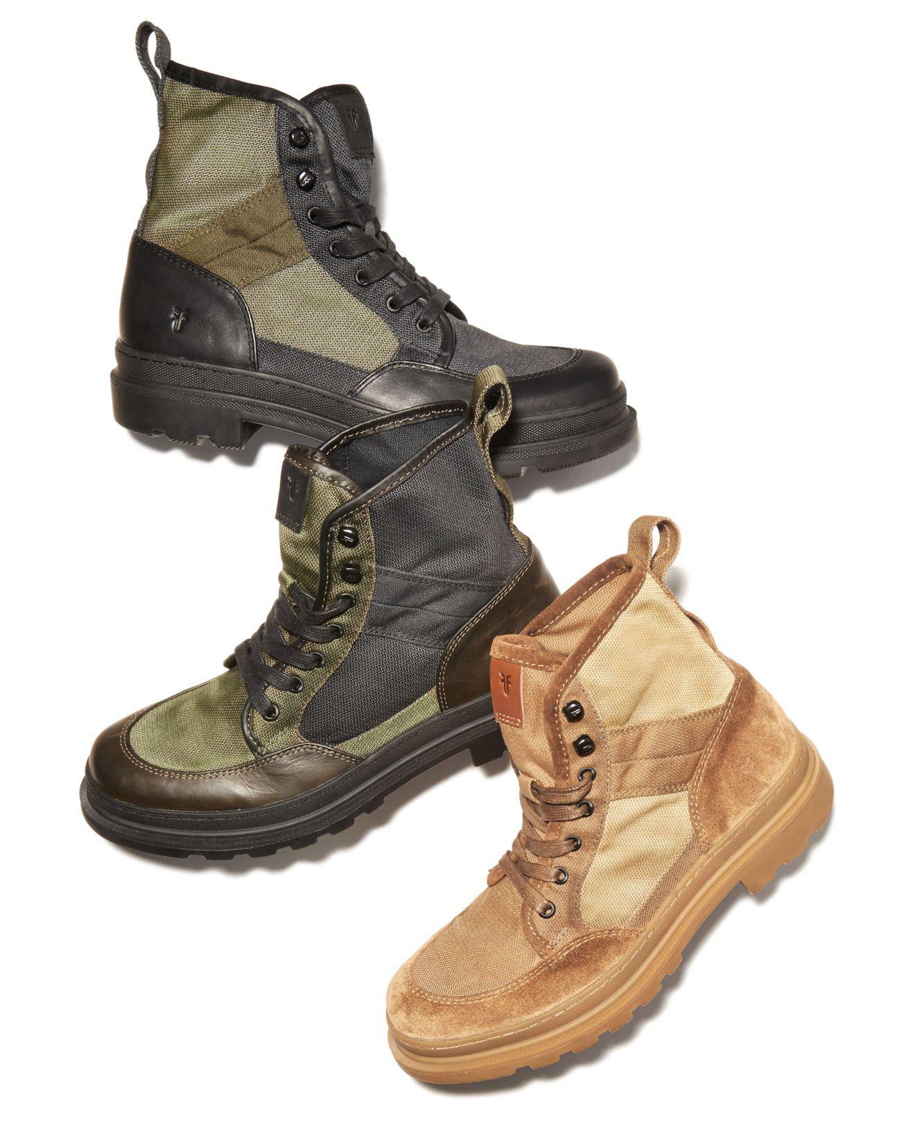 Frye Mens Scout Combat Boot