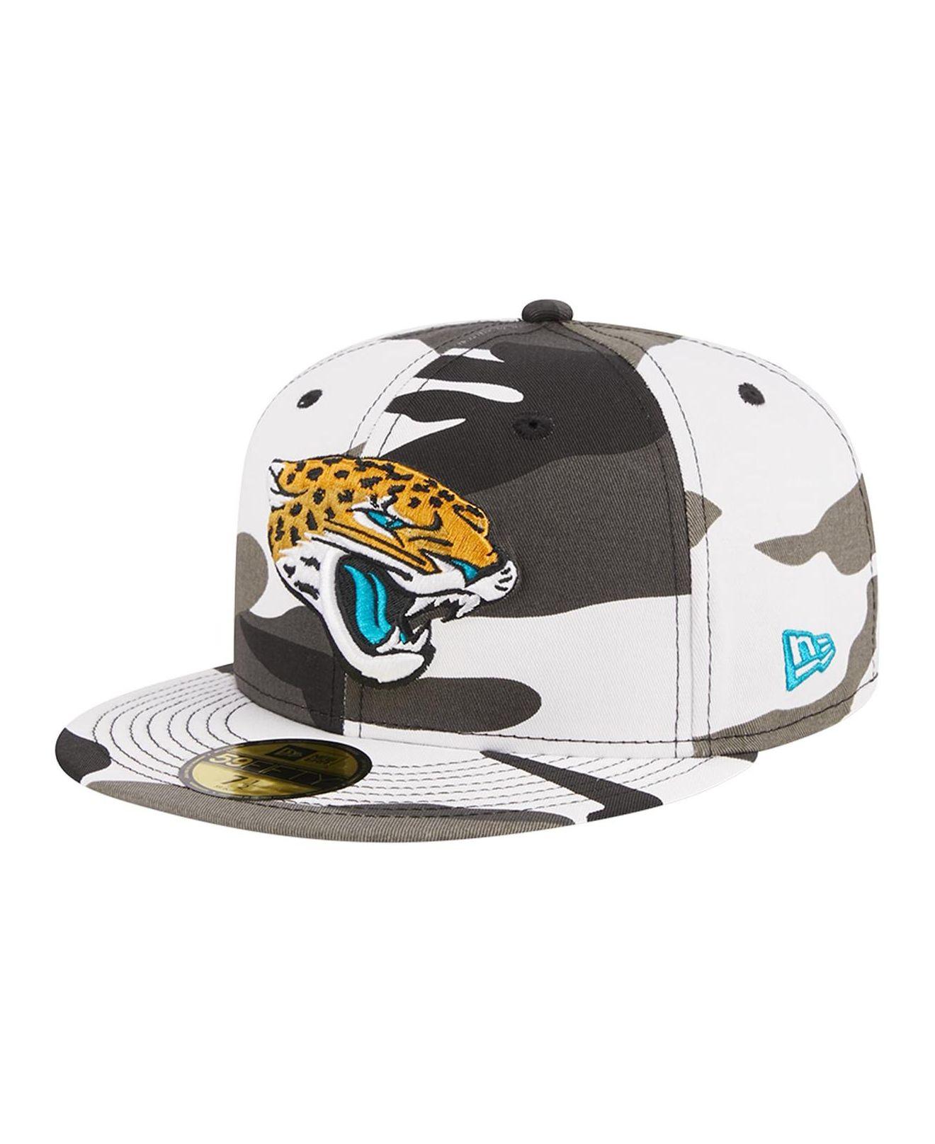 KTZ Jacksonville Jaguars Urban Camo 59fifty Fitted Hat in White for Men