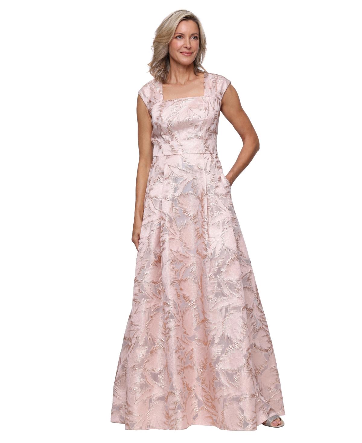 a line floral wedding guest dress Ever-Pretty Chiffon Ruffle Sleeve A-Line Midi Dress
