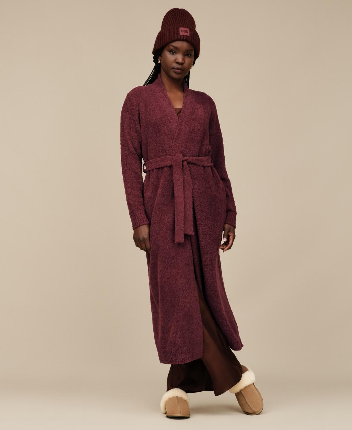 ugg dressing gowns ladies UGG Women's Aarti Fleece Tops in Sky Blue, Size XL