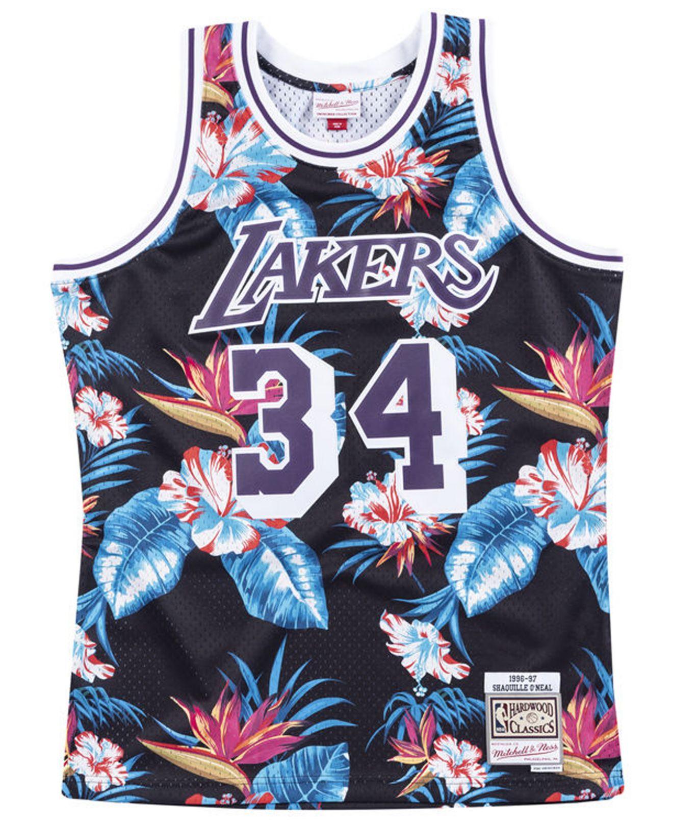 mitchell and ness shaq jersey
