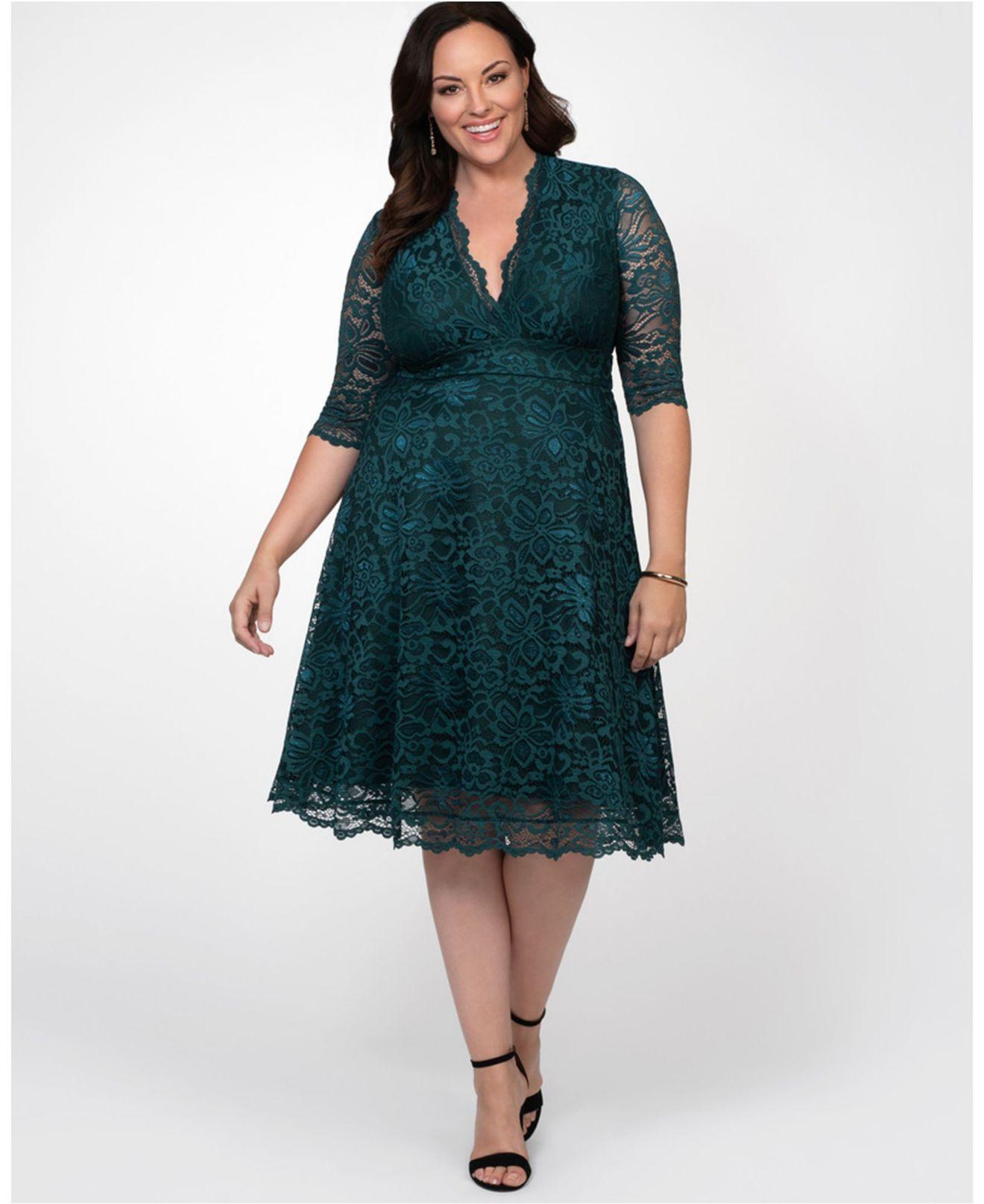 kiyonna mademoiselle lace dress