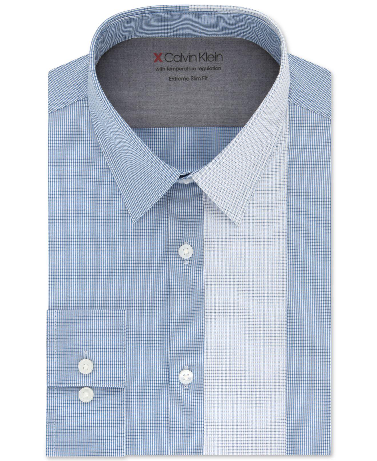calvin klein extra slim fit shirt