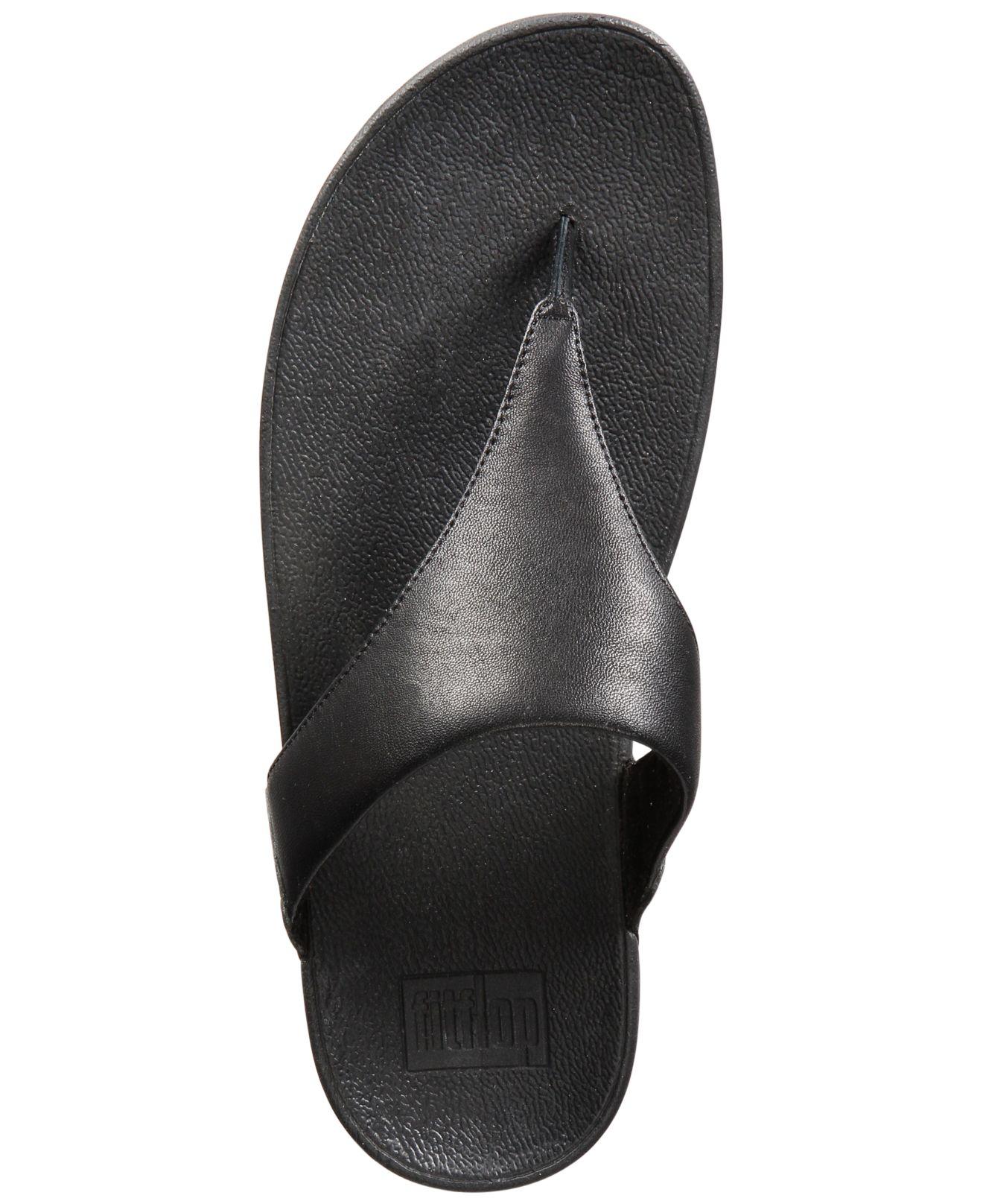 leather toe thong
