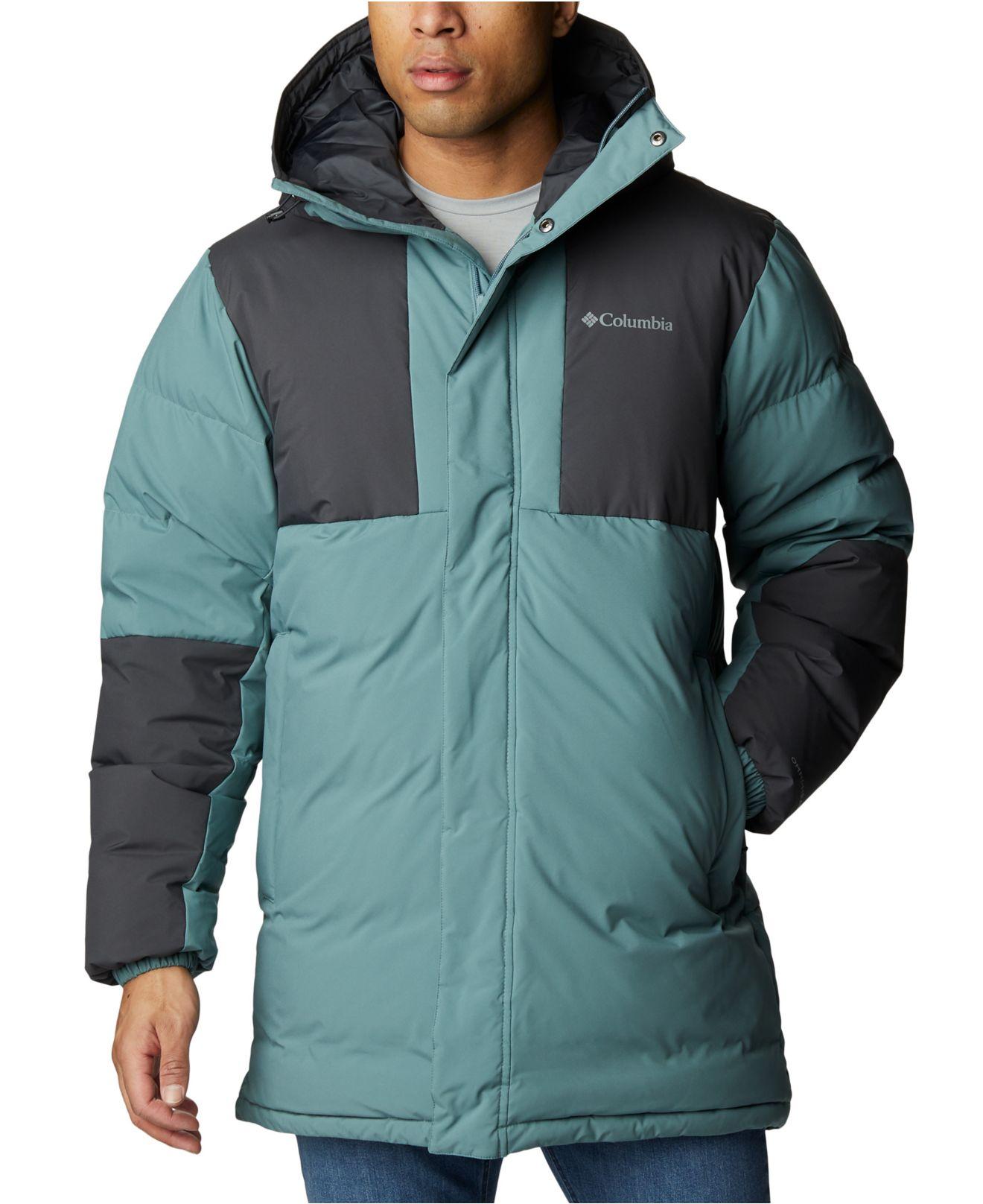 Columbia Aldercrest Down Parka in Blue for Men Lyst