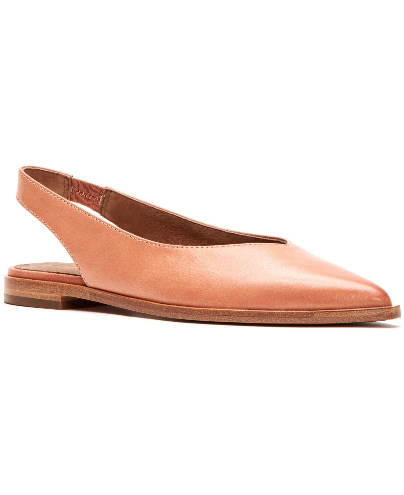 frye kenzie moto strappy flat