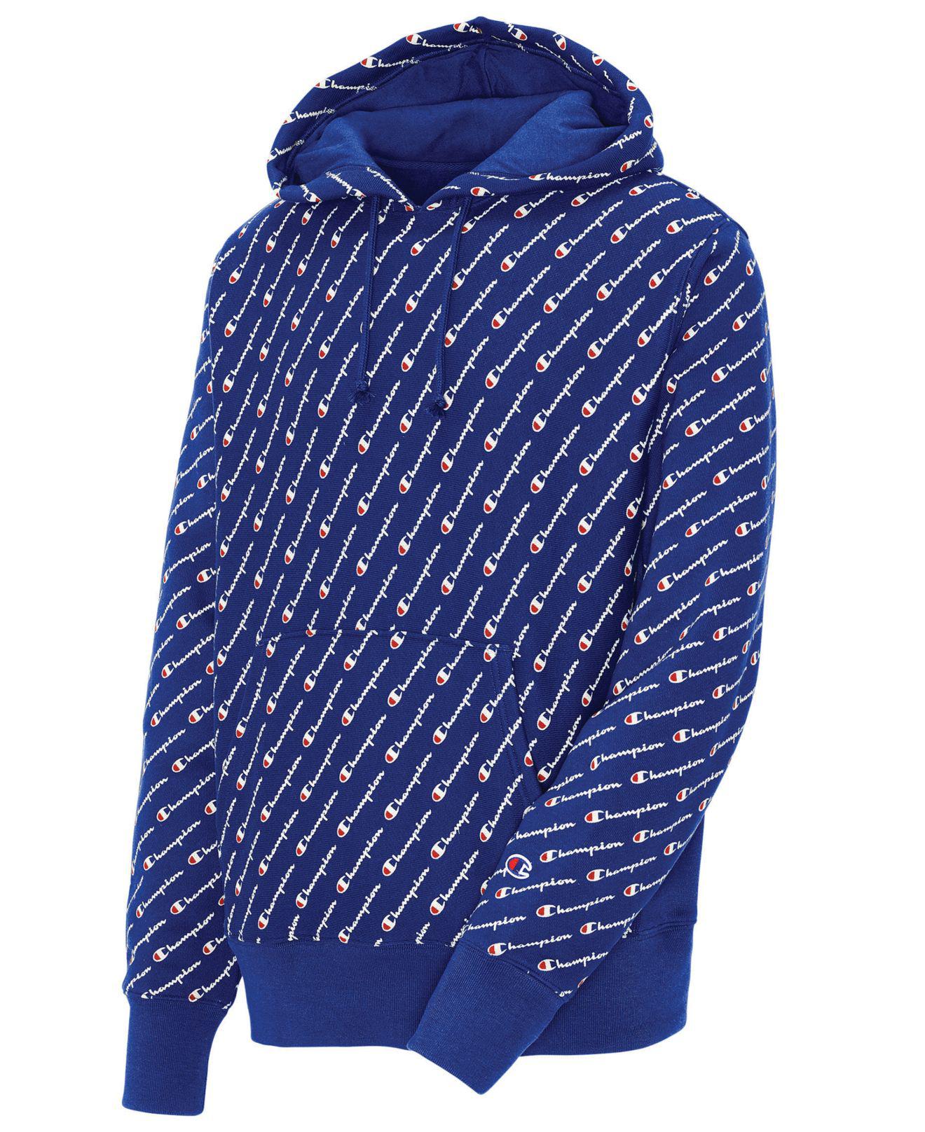 black and purple champion hoodie