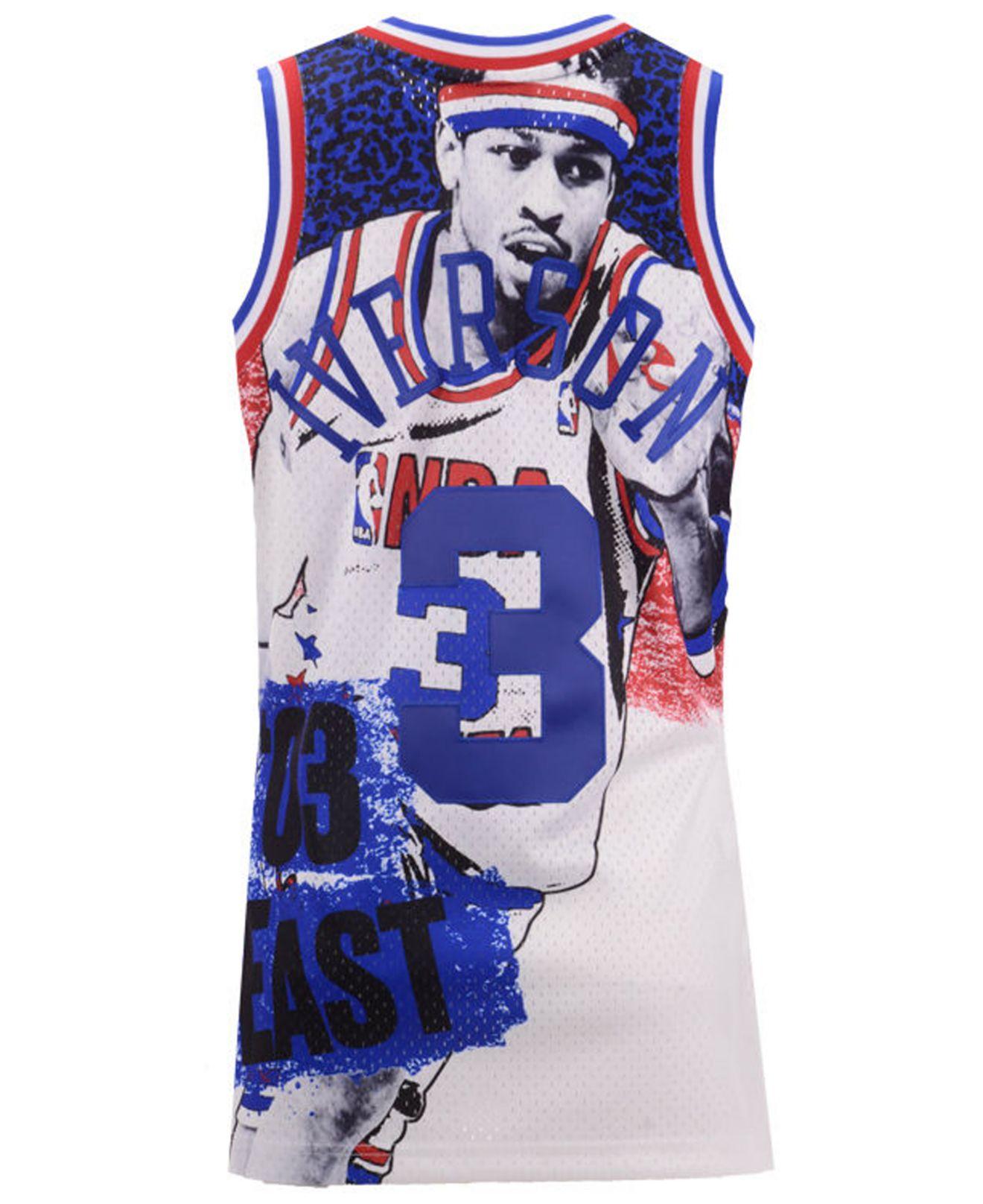 allen iverson all star jersey