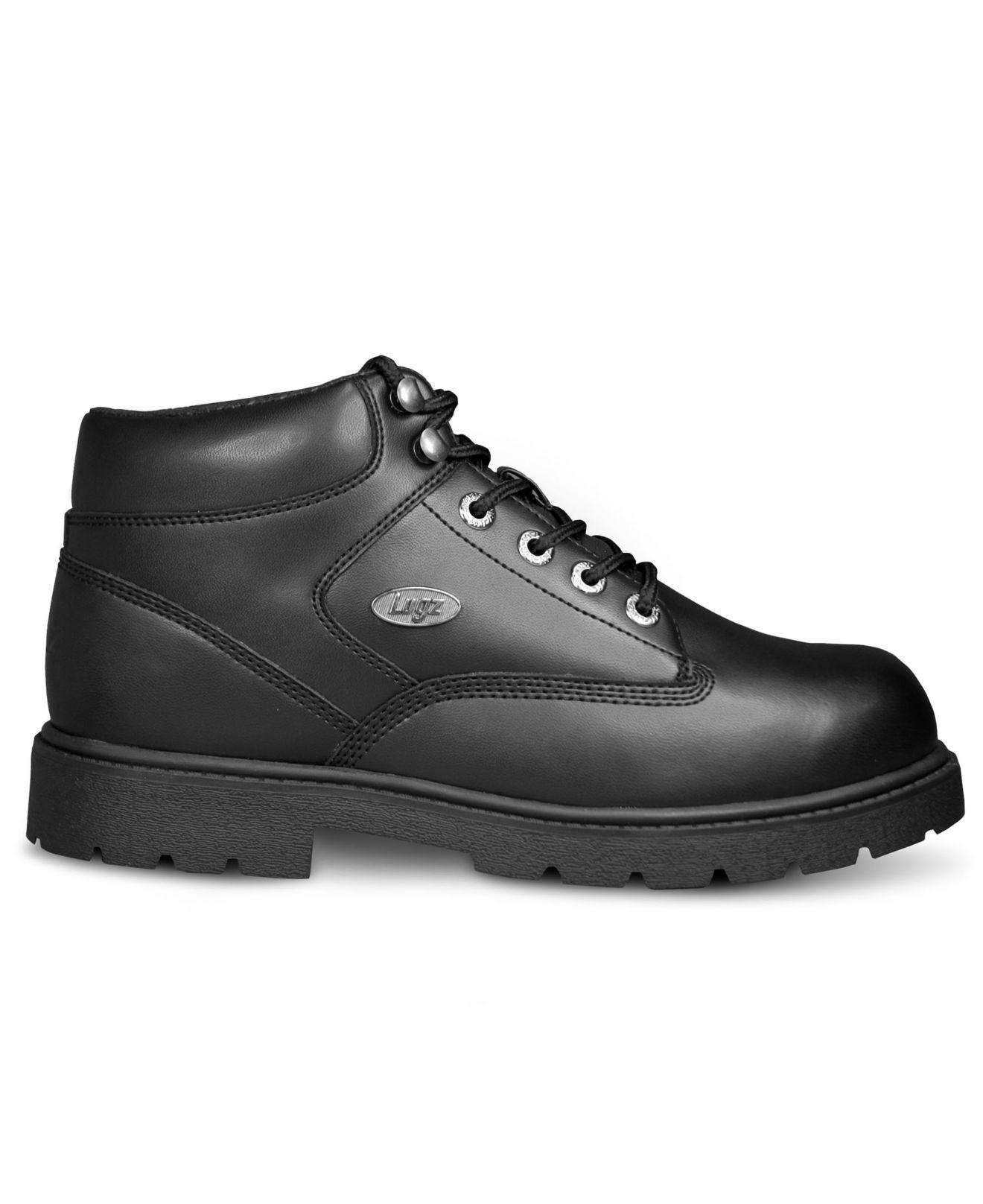 Lugz Leather Zone Hi Sr Work Boot in Black for Men - Lyst