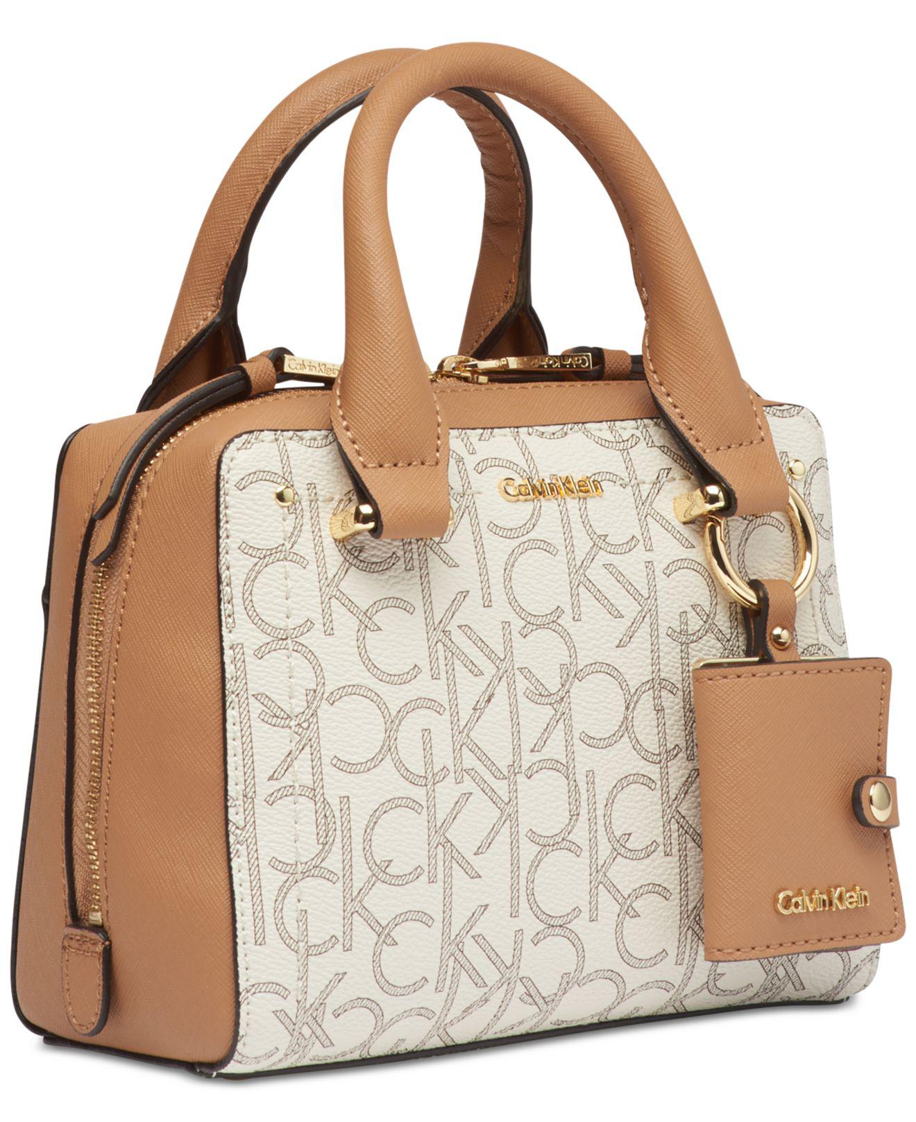 calvin klein mini satchel