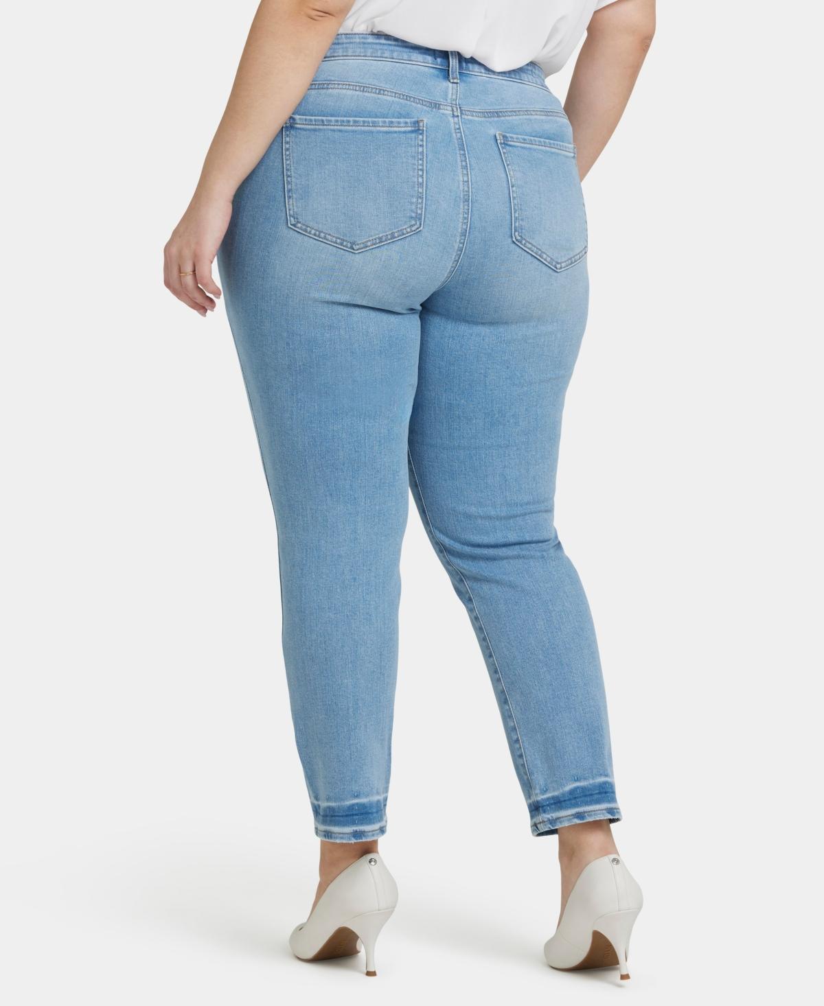 Macy s Nydj Plus Size Sheri Slim Ankle Jeans in Blue Lyst