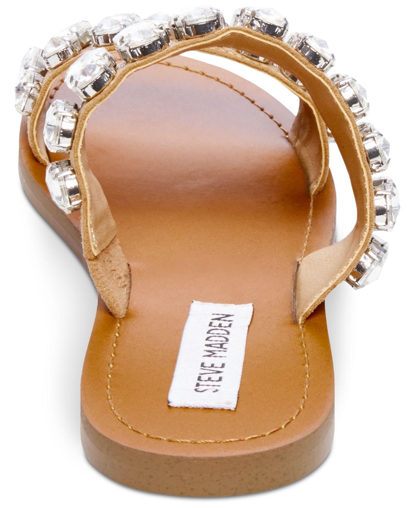 steve madden reason jeweled sandals