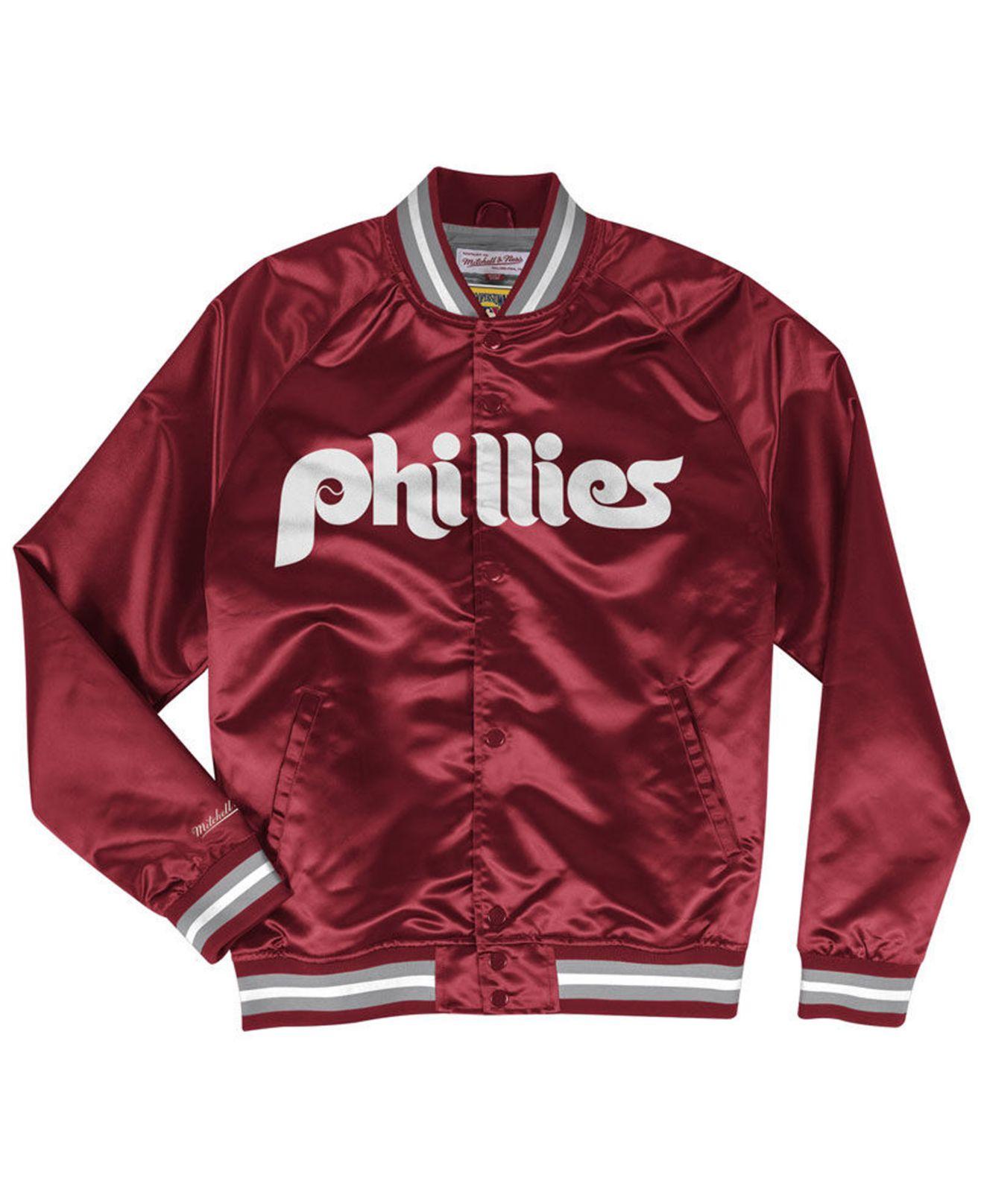 Lyst Mitchell & Ness Philadelphia Phillies Lightweight Satin Jacket