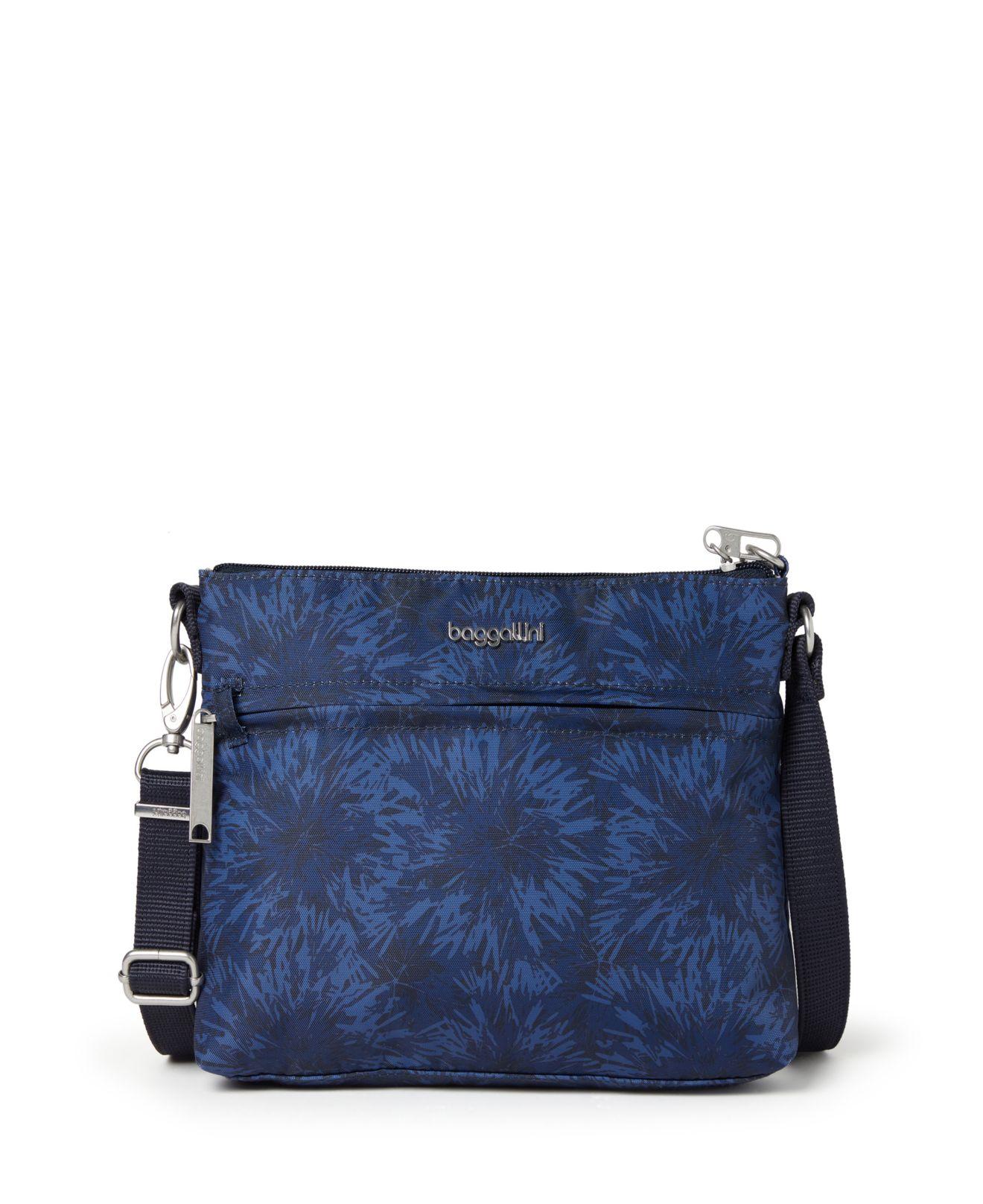 Baggallini Antitheft Memento Crossbody Bag in Blue Lyst
