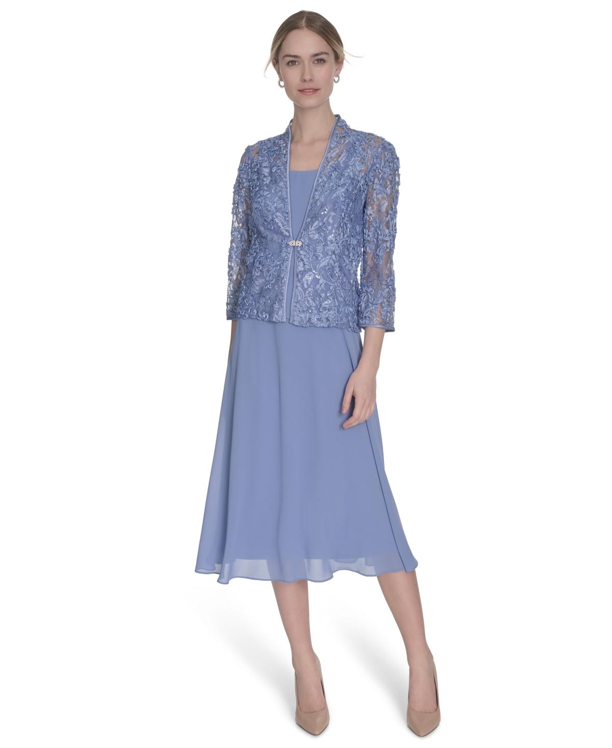 Jessica Howard Three Quarter Sleeve Dresses for Women | Lyst